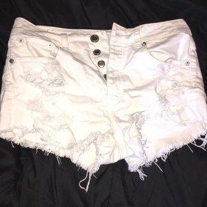White shorts